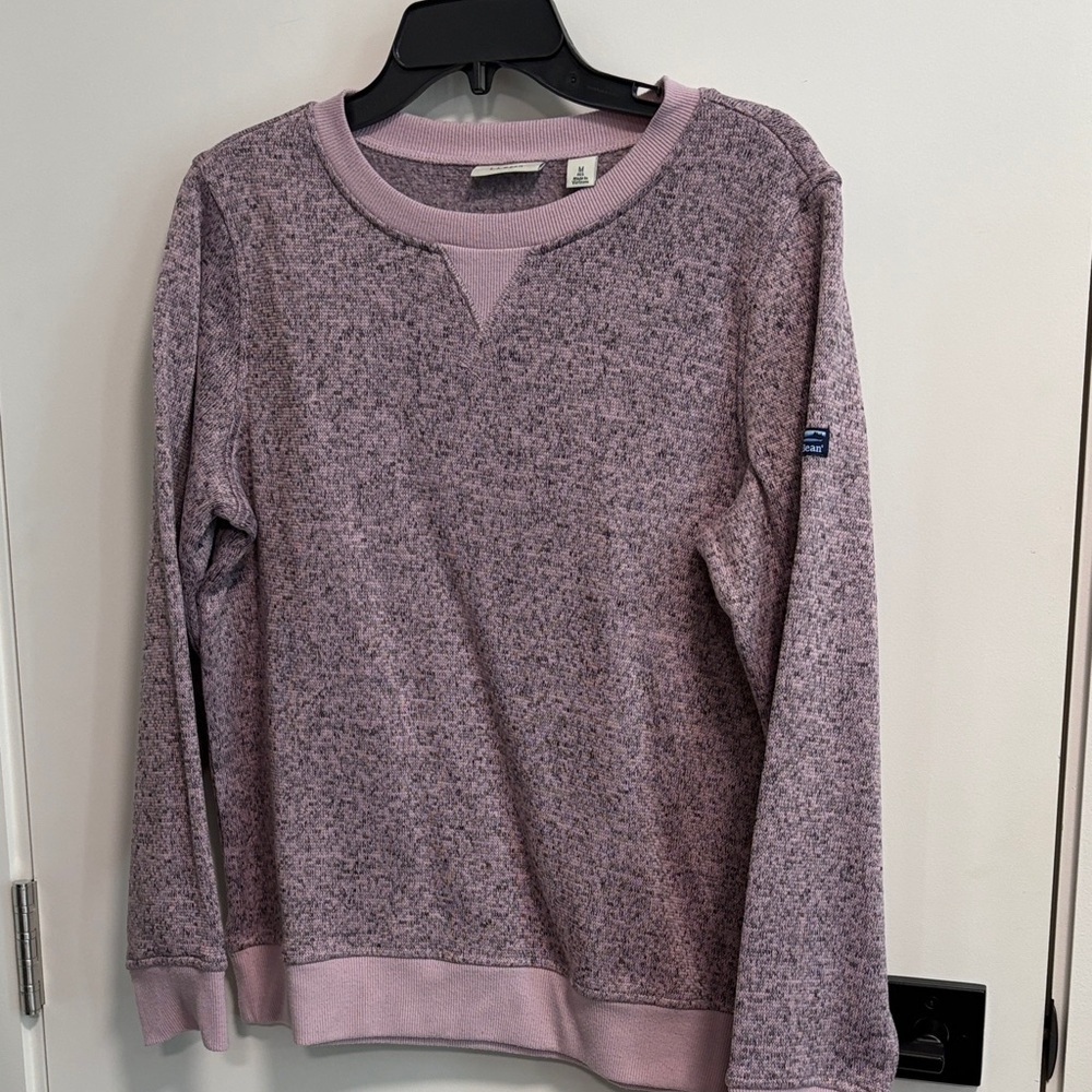 L.L. Bean Lavender Crewneck Pullover